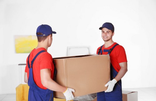 Secure transportation of business assets by Millhill Removals