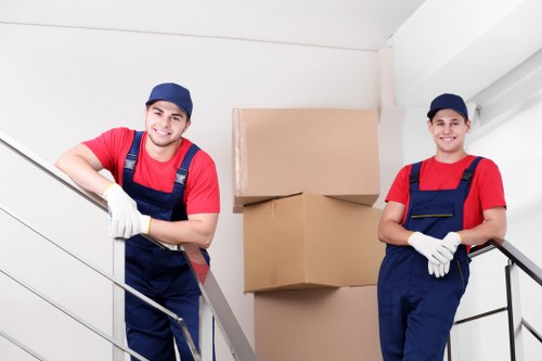 Millhill Removals team assisting clients