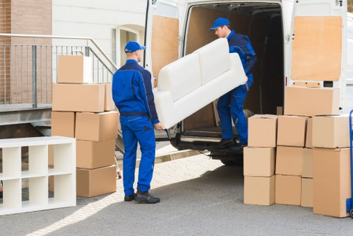 Millhill Removals moving truck ready for service