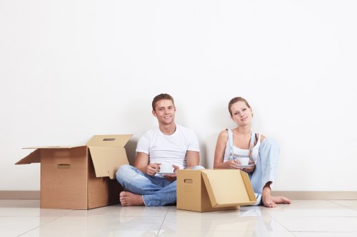 Ensuring the safety of belongings during a Millhill home move