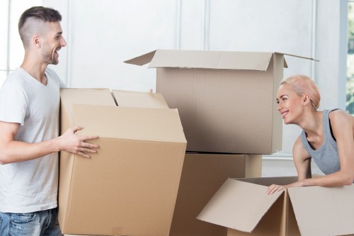 Customer coordinating furniture pick-up schedule
